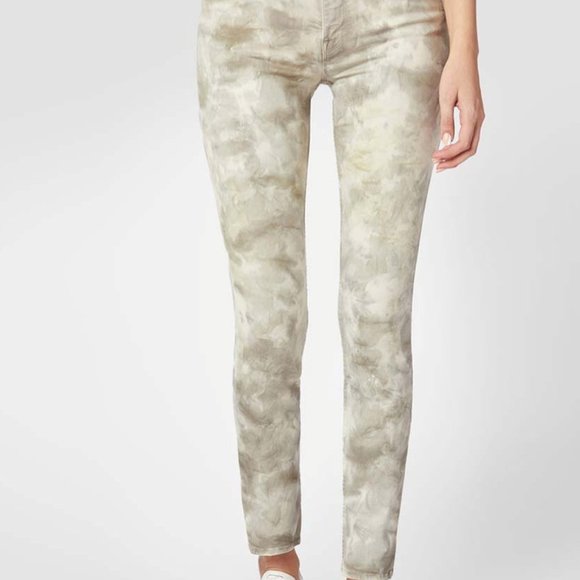 Hudson NWT Sage Fatigue Tie-Dye Collin High-Rise Skinny Jeans Women's 27… - Picture 2 of 14
